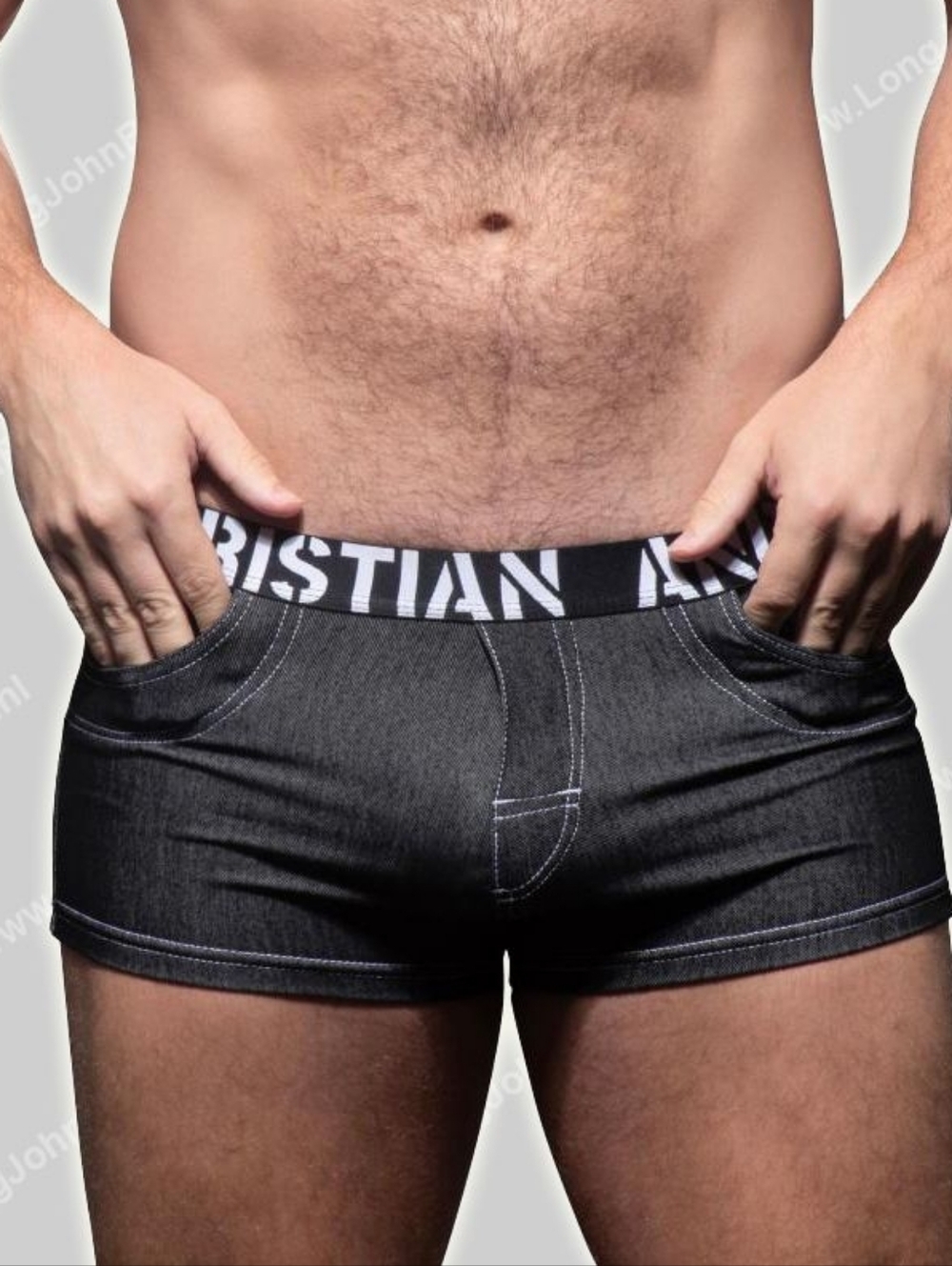 Andrew Christian Men's Cowboy Boxer Brief Underwear New Size XL